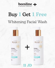 whitening facial wash offer 1+1