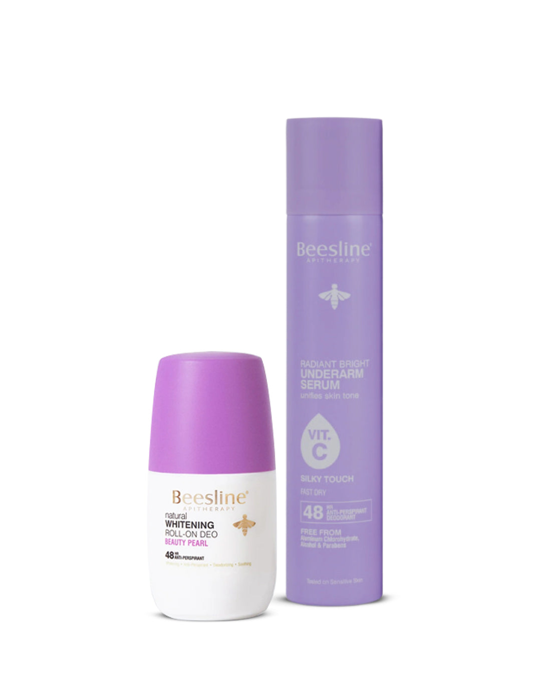 Under Arm Serum Spray & Roll On - Silky Touch & Beauty Pearl