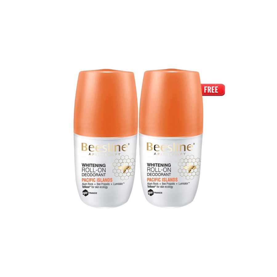 Beesline W.Deo Roll On pacific island (1+1Free)