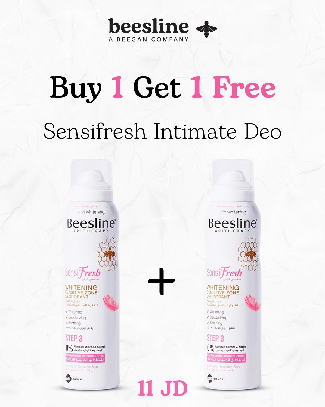 Beesline Sensifresh Spray (1+1 Free)