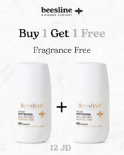 whitening ROLL-ON DEO -FRAGRANCE FREE- 1+1 free