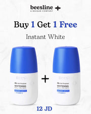 Beesline W.Deo Roll On instant white (1+1Free