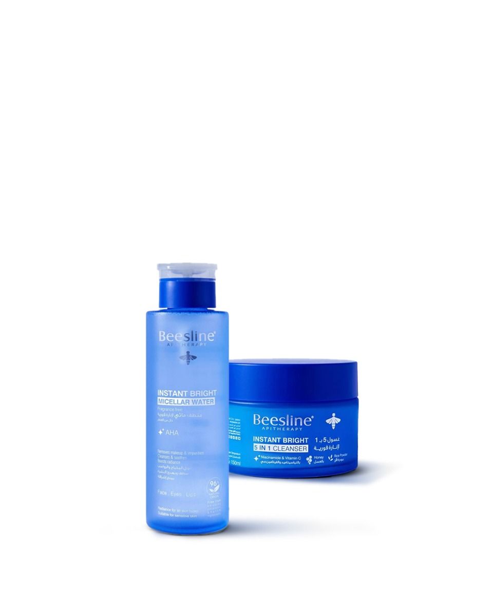 Instant Bright Micellar Water + 5 in 1 Cleanser