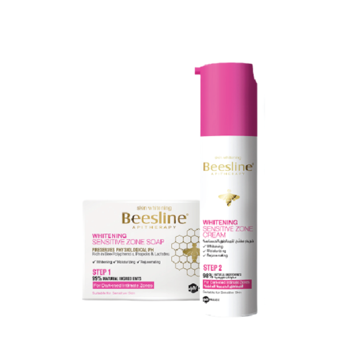 WHITENING SENSITIVE ZONE CREAM+ WHITENING SENSITIVE ZONE SOAP FREE