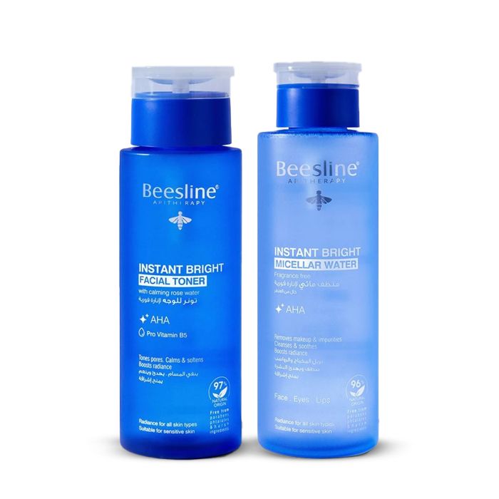 Instant Bright Micellar Water + Instant Bright Facial Toner For Free