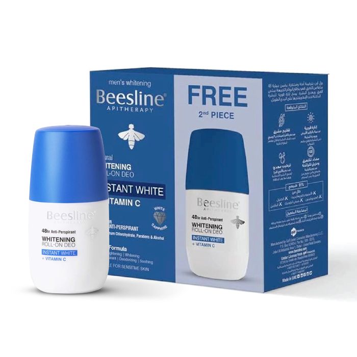 Beesline W.Deo Roll On instant white (1+1Free