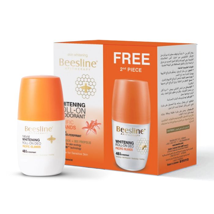 Beesline W.Deo Roll On pacific island (1+1Free)