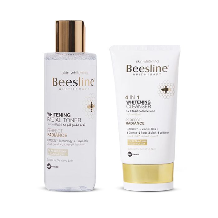 Beesline 4 in 1 whitening cleanser & Free Whitening Facial Toner